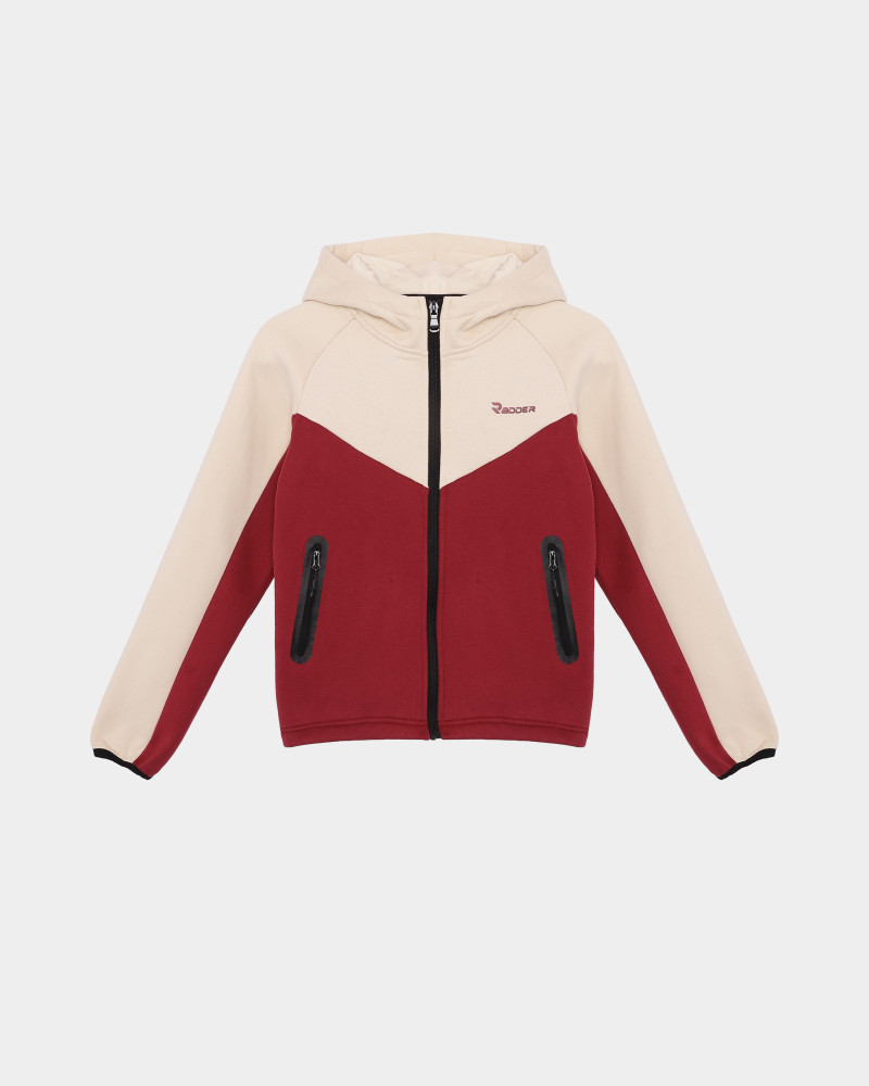Kids' hoodie Radder Enigma beige 442613-125