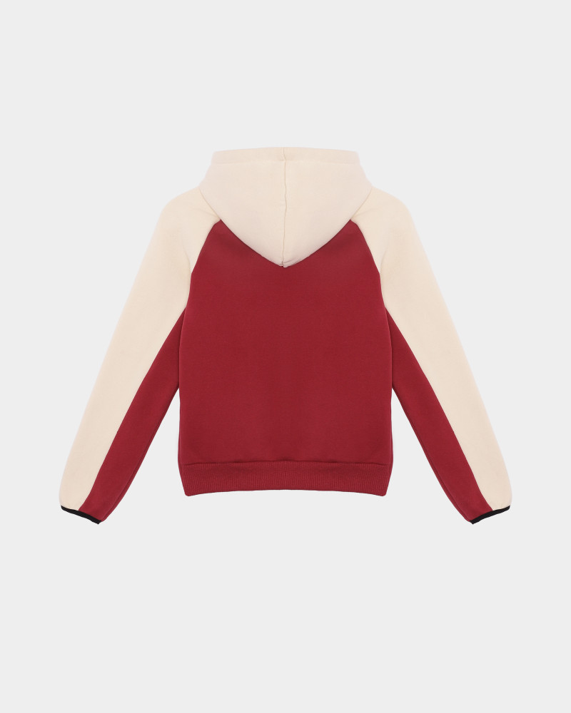 Kids' hoodie Radder Enigma beige 442613-125
