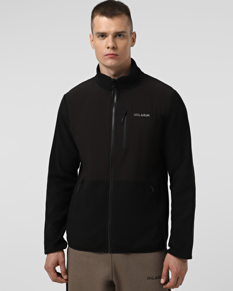 Sudadera de hombre Larum Auralis negra 162509-010