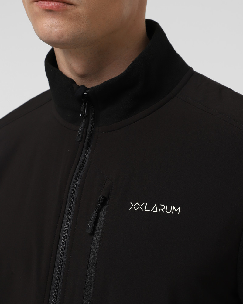Sudadera de hombre Larum Auralis negra 162509-010