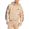 Толстовка чоловіча Adidas M 3S FL FZ HD бежева JX0745