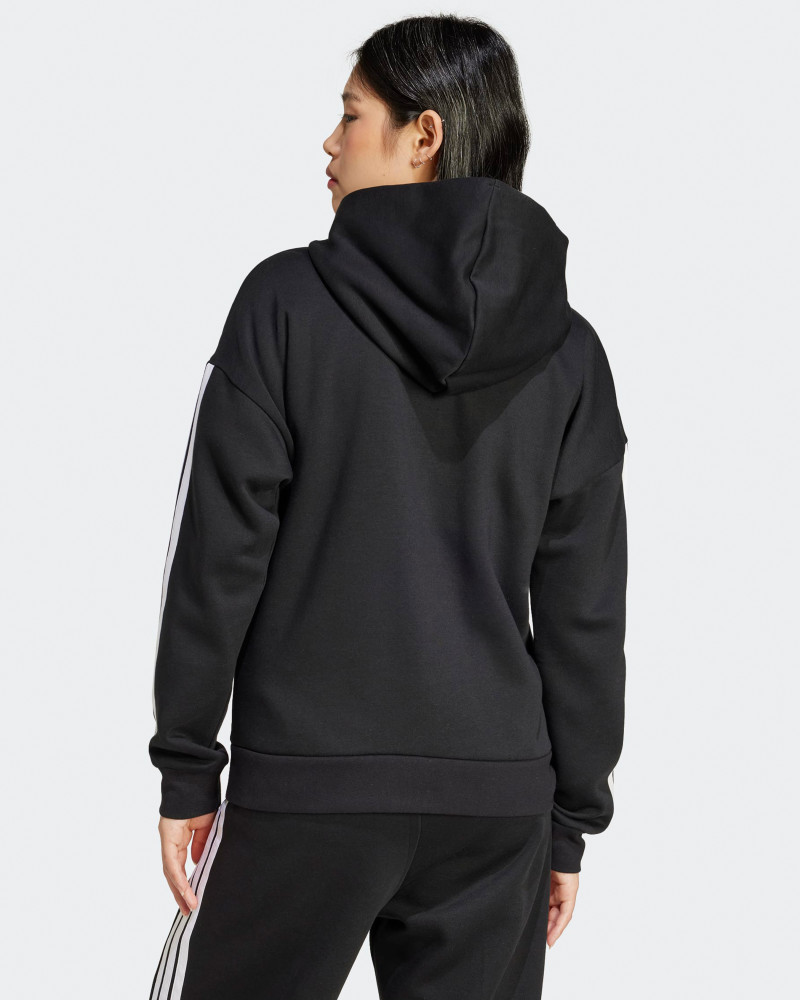 Women's hoodie Adidas W 3S FL FZ HD black JE1283