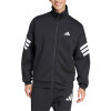 Толстовка чоловіча Adidas M FI 3S TT чорна JD4885