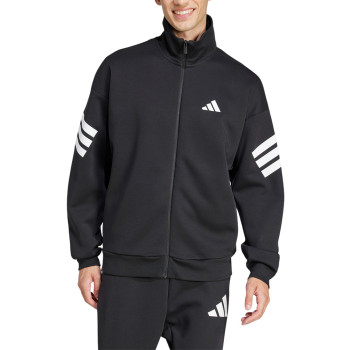 Толстовка чоловіча Adidas M FI 3S TT чорна JD4885