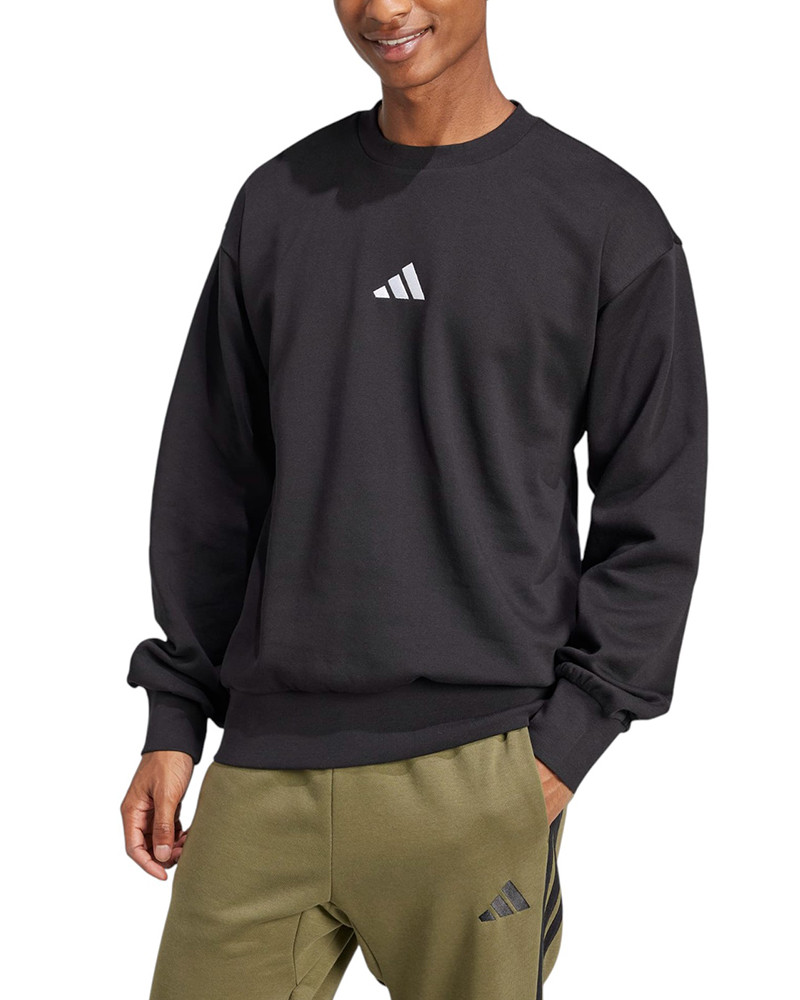 Толстовка чоловіча Adidas M FEELCOZY SWT чорна JE3794