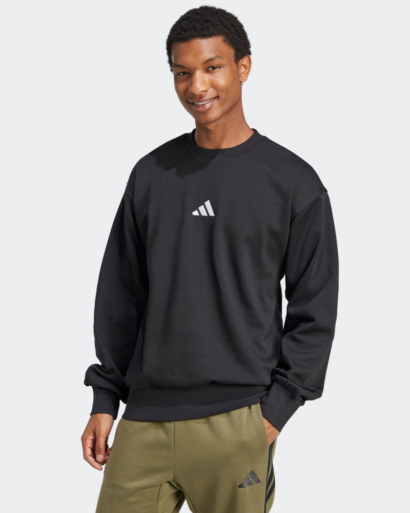 Толстовка чоловіча Adidas M FEELCOZY SWT чорна JE3794