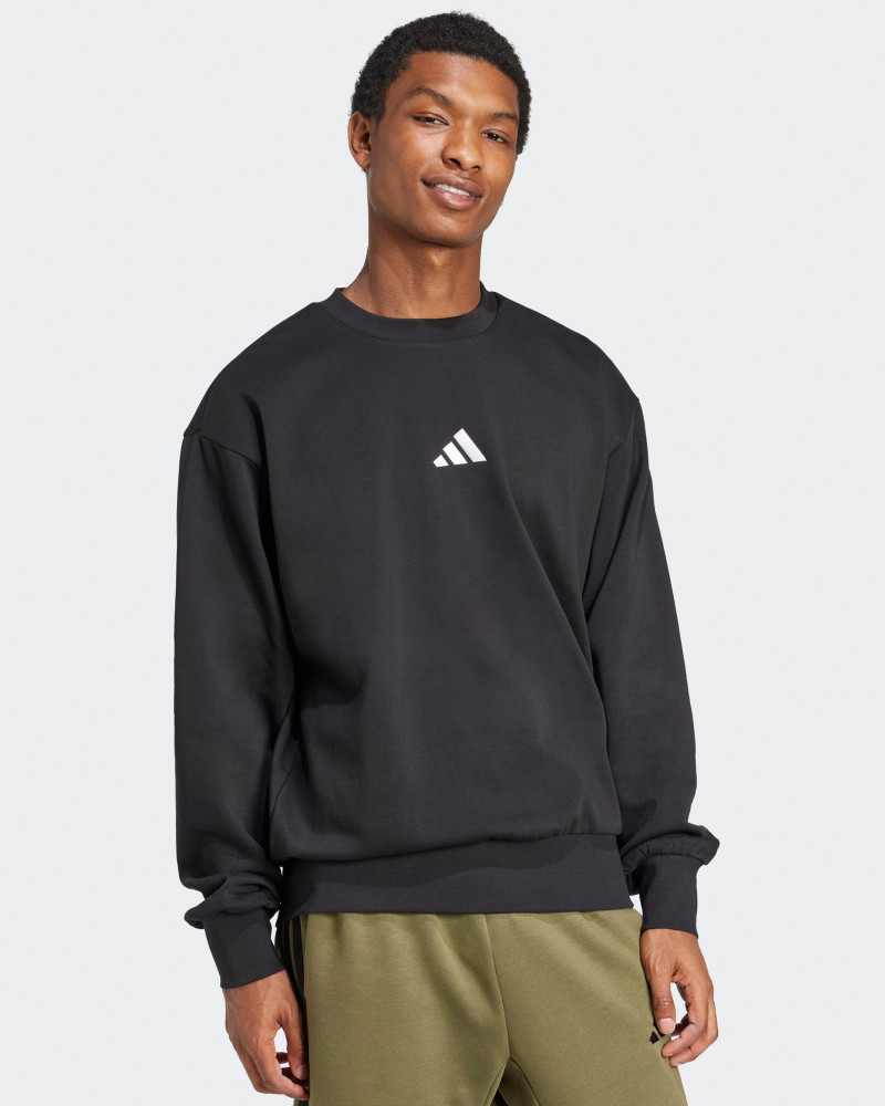 Толстовка чоловіча Adidas M FEELCOZY SWT чорна JE3794