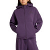 Women's hoodie Adidas W Z.N.E. FZ purple KC4569
