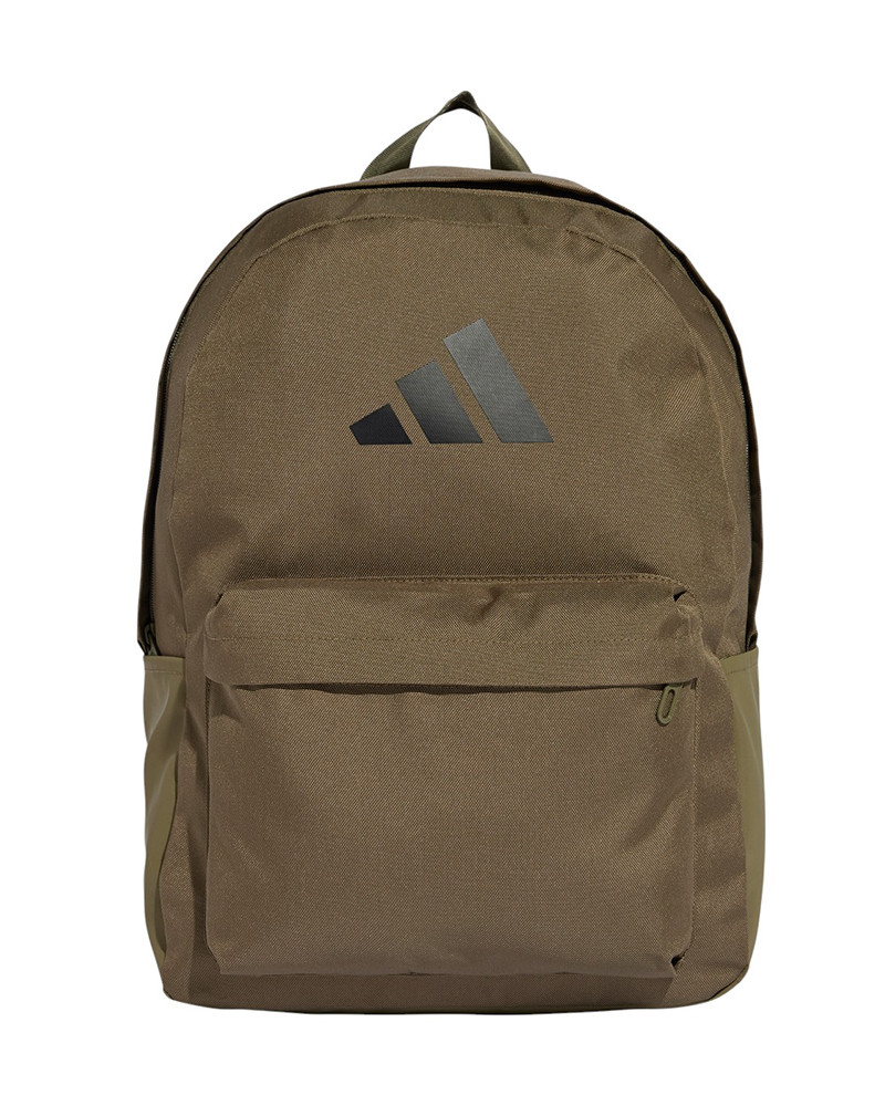 Mochila Adidas CLSC BARS BP color oliva IS7051