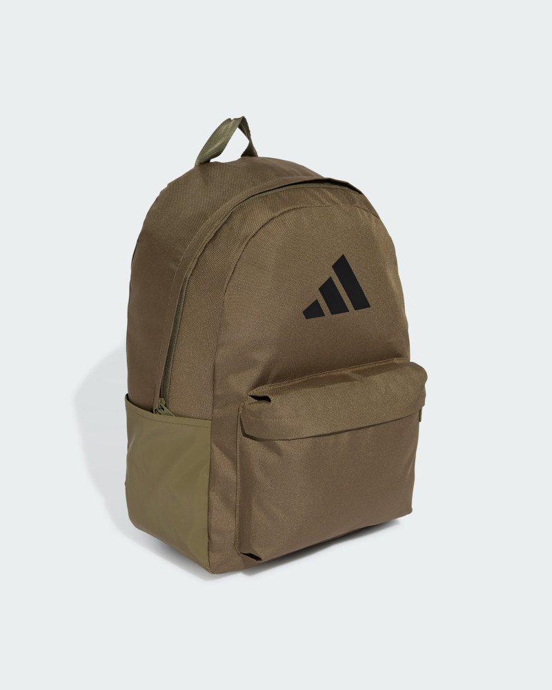 Mochila Adidas CLSC BARS BP color oliva IS7051