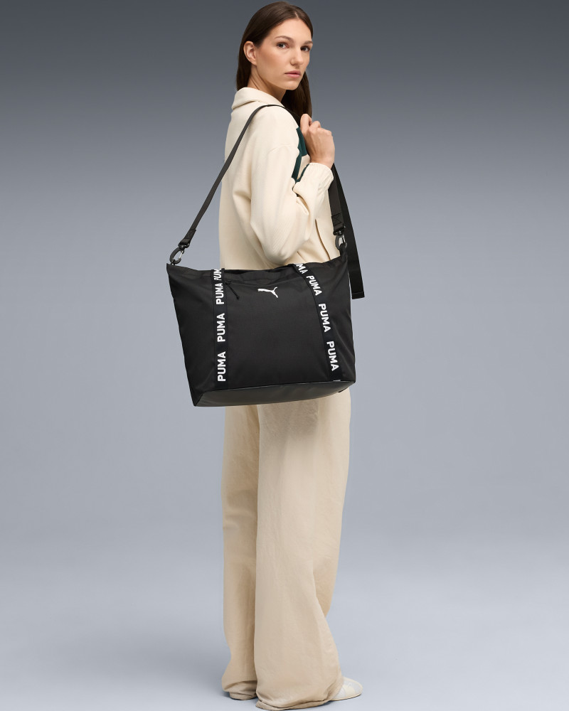 Bolso Puma AT ESS Shopper negro 09185601