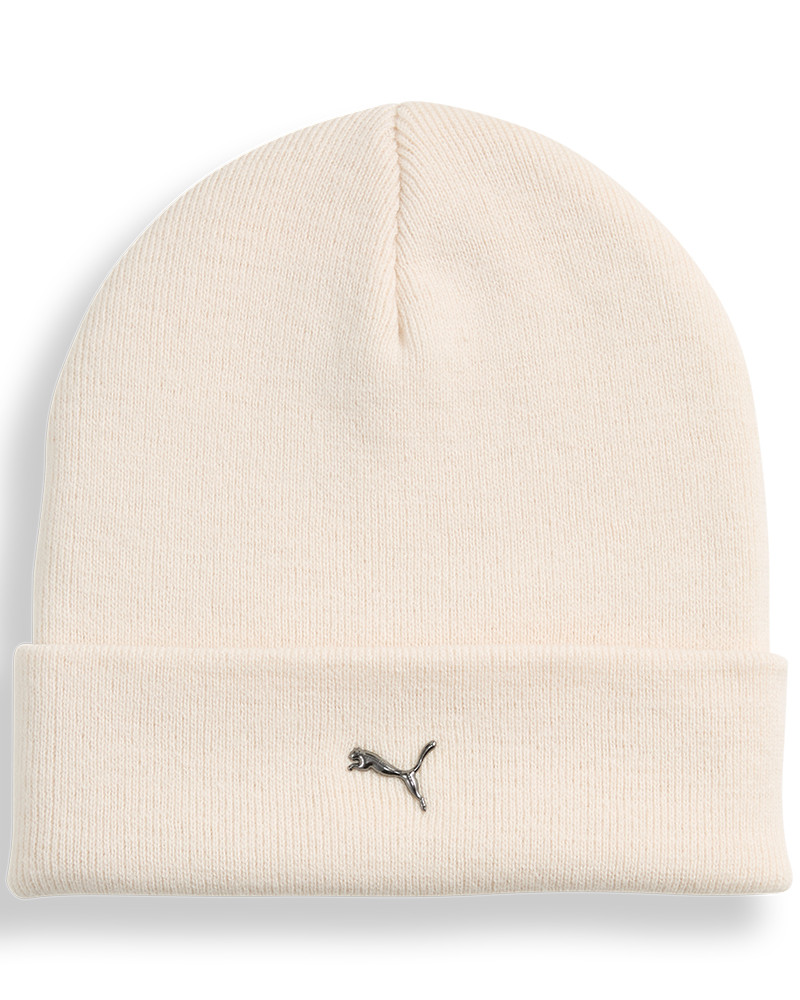 Шапка  Puma METAL PUMA CAT High Crown Beanie молочна 02640404