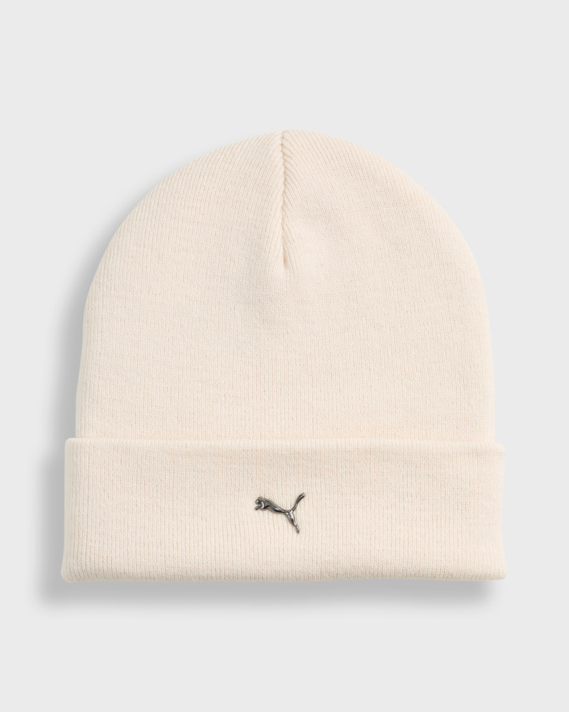 Шапка  Puma METAL PUMA CAT High Crown Beanie молочна 02640404