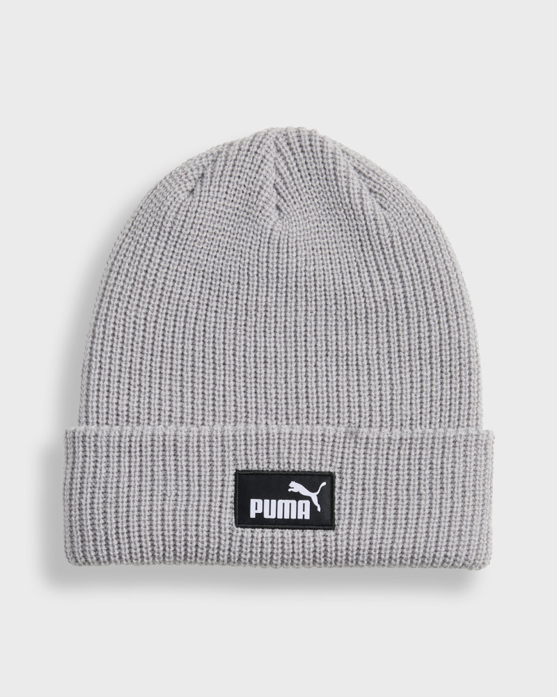 Шапка  Puma ESS High Crown Beanie сіра 02641002