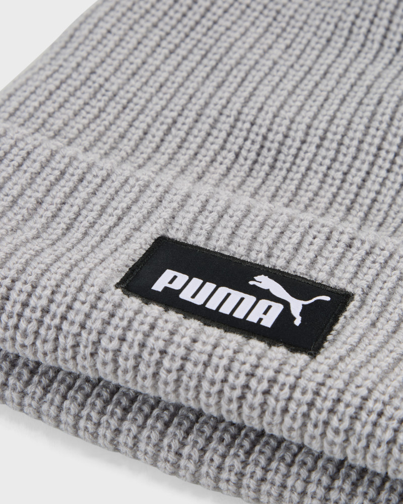 Шапка  Puma ESS High Crown Beanie сіра 02641002