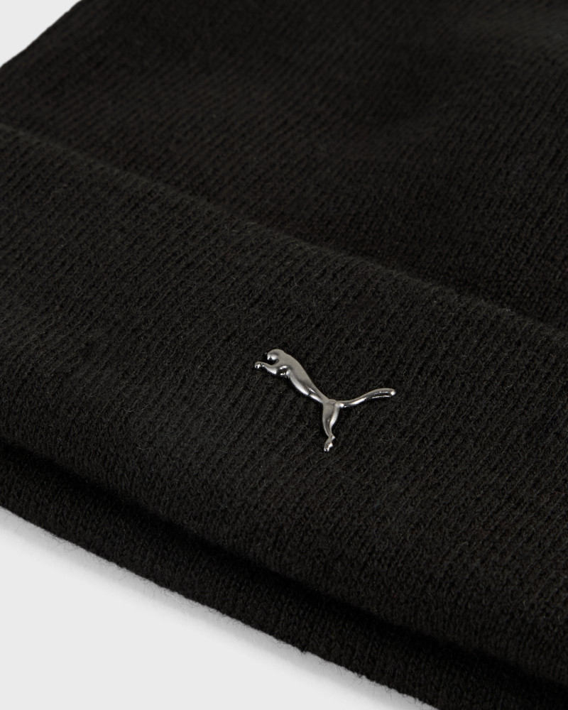 Gorro Puma METAL PUMA CAT High Crown Beanie negro 02640401