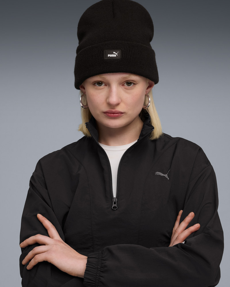 Шапка  Puma ESS Mid Crown Beanie чорна 02640004