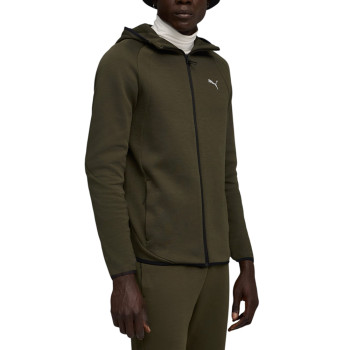 Sudadera de hombre Puma EVOSTRIPE FZ Hoodie DK negra 68823170