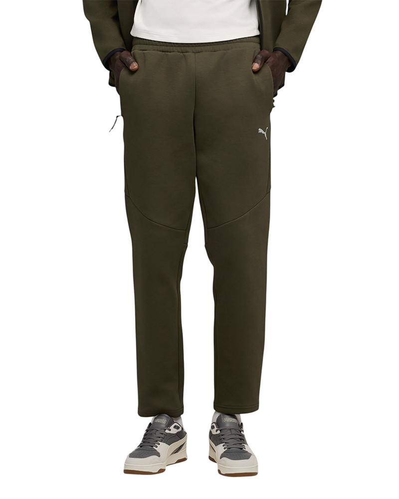 Pantalones de hombre Puma EVOSTRIPE Pants DK caqui 68823470