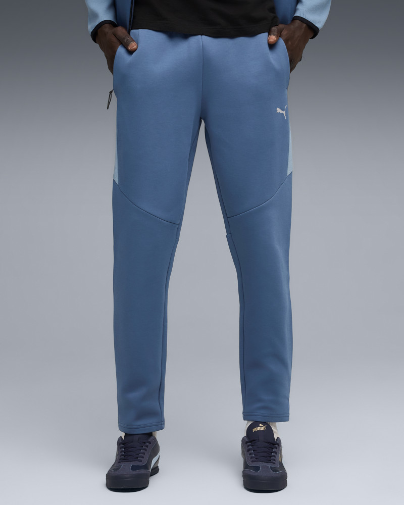 Штани чоловічі Puma EVOSTRIPE Pants DK блакитні 68823480