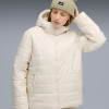 Women's jacket Puma ESS Hooded Padded Jacket cream 68523187