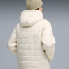 Women's jacket Puma ESS Hooded Padded Jacket cream 68523187