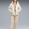 Women's jacket Puma ESS Hooded Padded Jacket cream 68523187