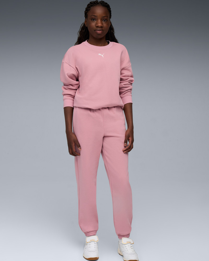 Kids' tracksuit Puma Loungewear Sweat Suit pink 68972765