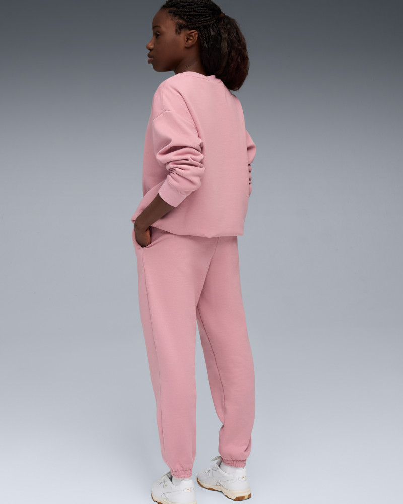 Kids' tracksuit Puma Loungewear Sweat Suit pink 68972765