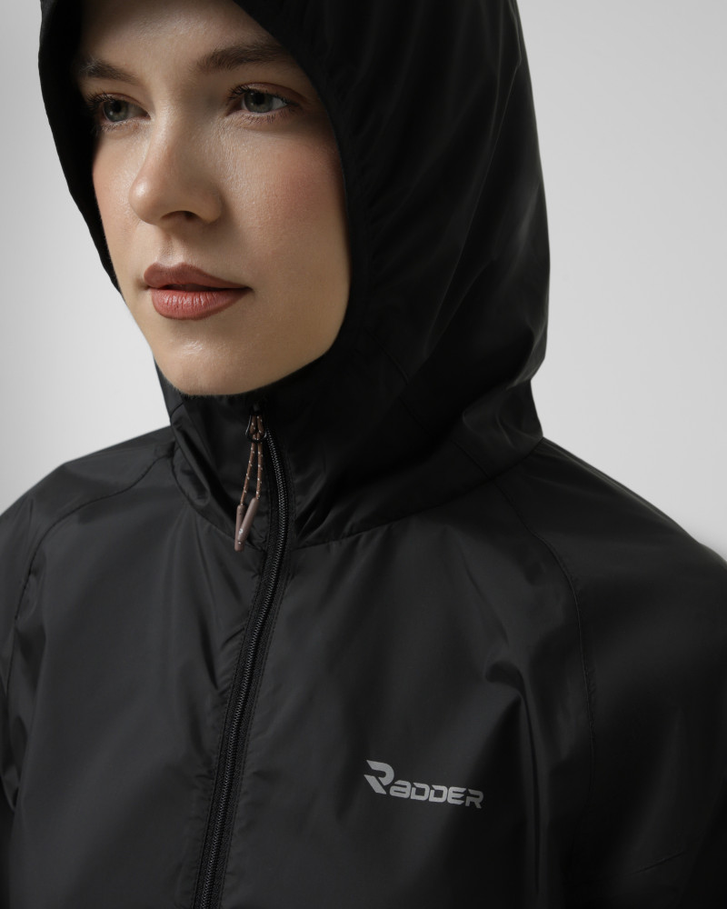 Women's windbreaker Radder Sylphia black 122615-010