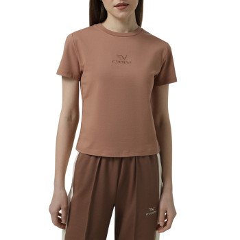 Camiseta de mujer Evoids Lyvora marrón 112601-200