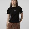 Camiseta de mujer Evoids Lyvora negra 112601-010