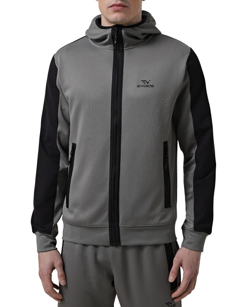 Men's hoodie Evoids Aurexa dark grey 112602-020