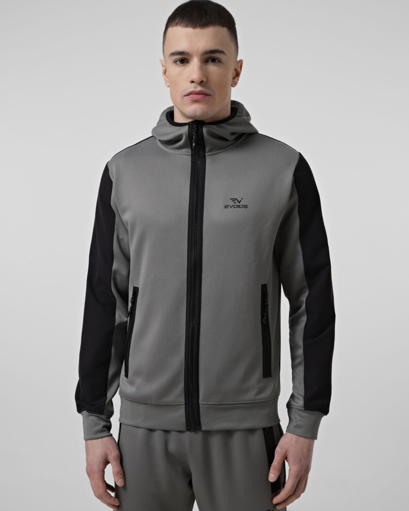 Men's hoodie Evoids Aurexa dark grey 112602-020