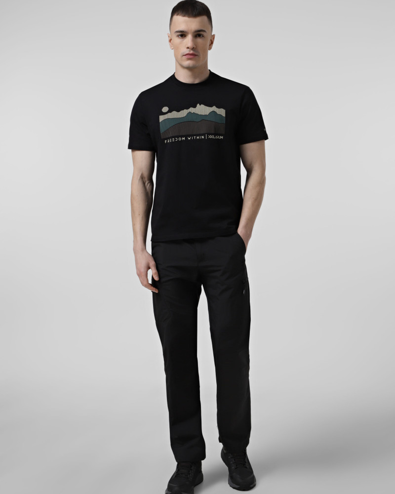 Pantalón de hombre Larum Fyralis negro 102601-010