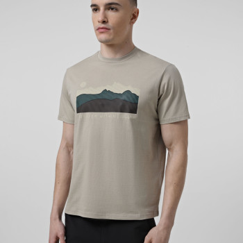 Men's T-shirt Larum Elarin khaki 102607-350