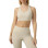 Women's sports bra Radder Vibora beige 922606-125