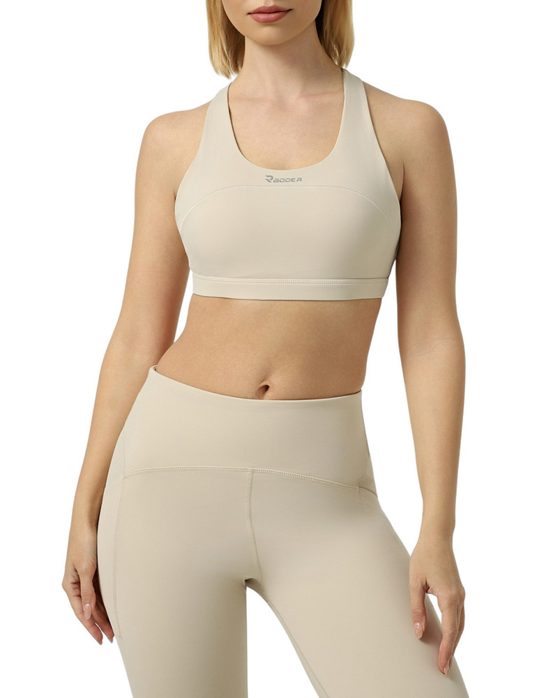Women's sports bra Radder Vibora beige 922606-125