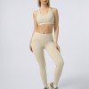Women's sports bra Radder Vibora beige 922606-125