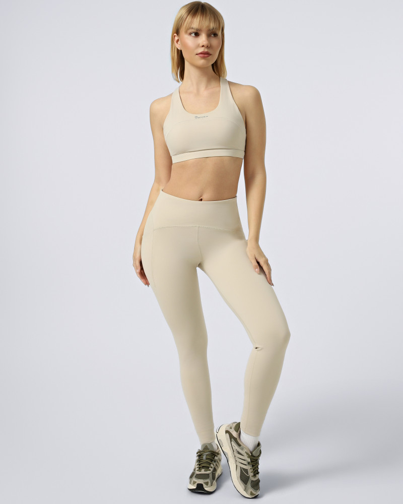 Women's sports bra Radder Vibora beige 922606-125