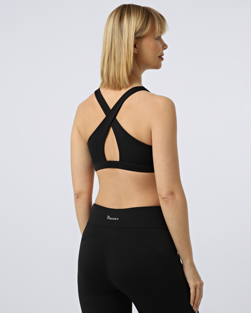 Women's sports bra Radder Vibora black 922606-010