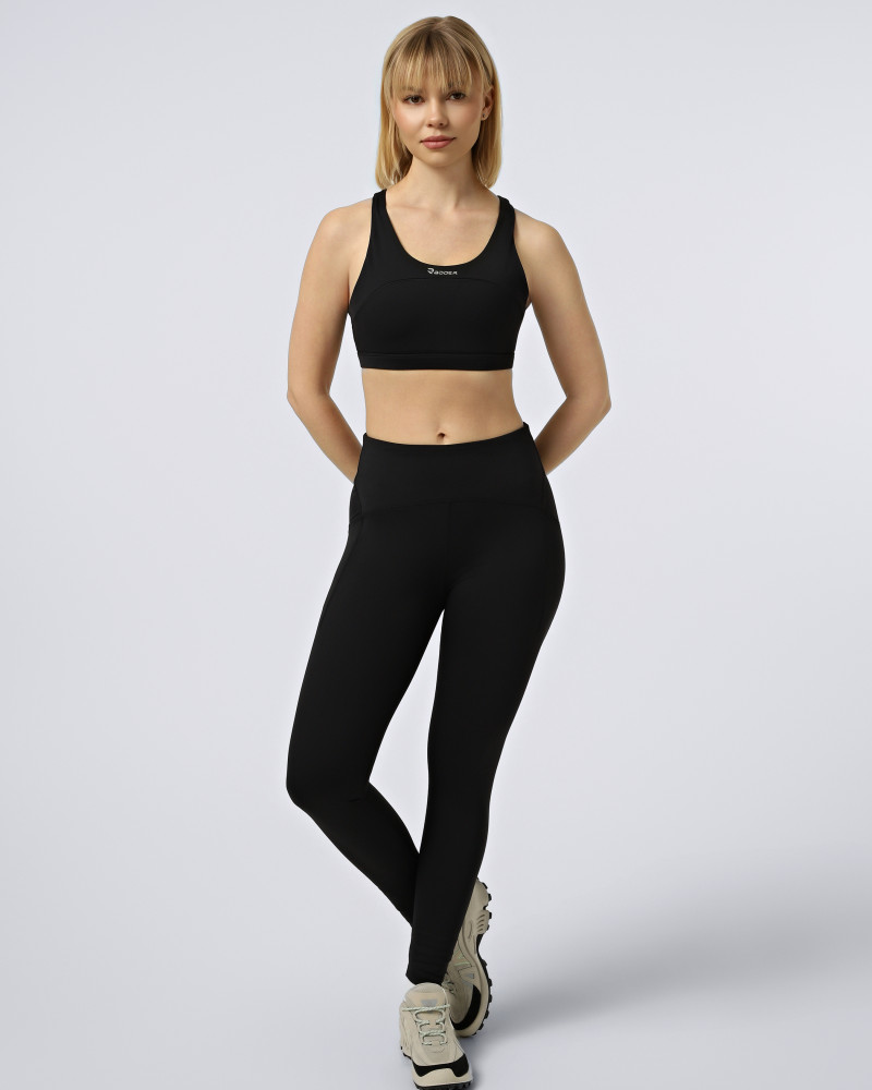 Women's sports bra Radder Vibora black 922606-010