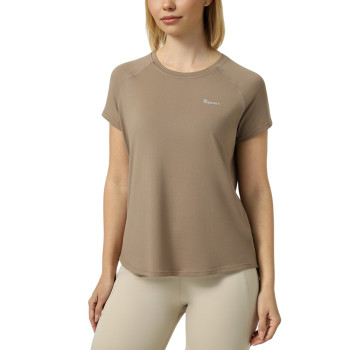 Women's T-shirt Radder Solvia brown 922607-200