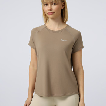 Women's T-shirt Radder Solvia brown 922607-200