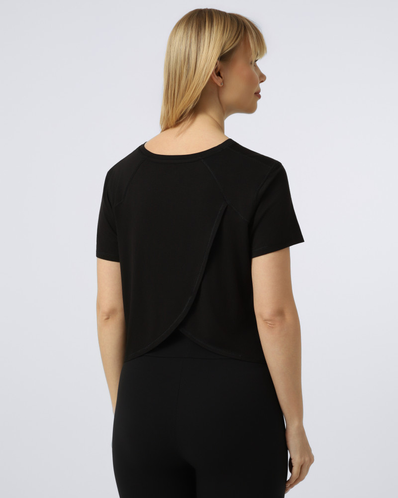 Camiseta de mujer Evoids Olyra negra 932603-010