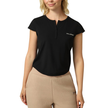 Camiseta de mujer Larum Serava negra 942603-010