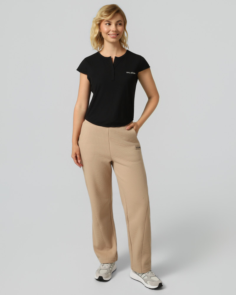 Camiseta de mujer Larum Serava negra 942603-010