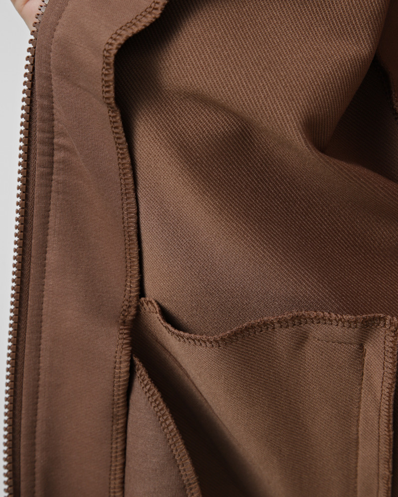Women's sweatshirt Evoids Juniper brown 552523-201