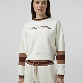 Women's sweatshirt Evoids Joreza beige 642601-125