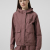 Women's windbreaker Larum Vanta burgundy 172602-670